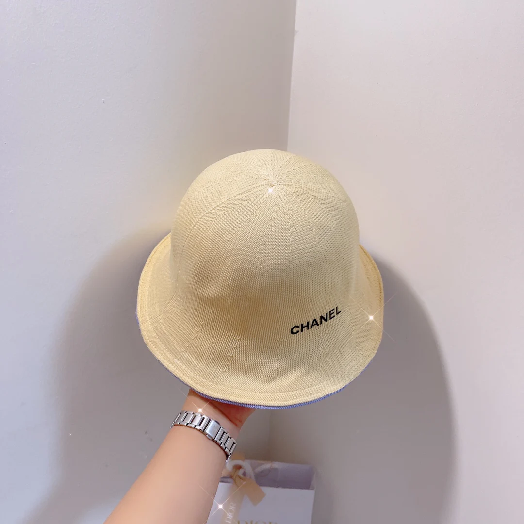 Chanel - Двусторонняя рыбацкая шляпа - Можно носить с обеих сторон - 1