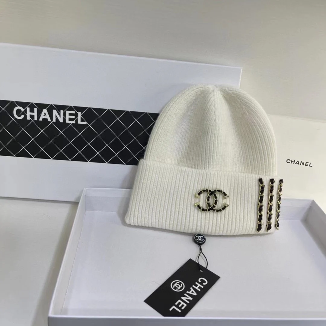 Chanel - Вязаная шапка - 6