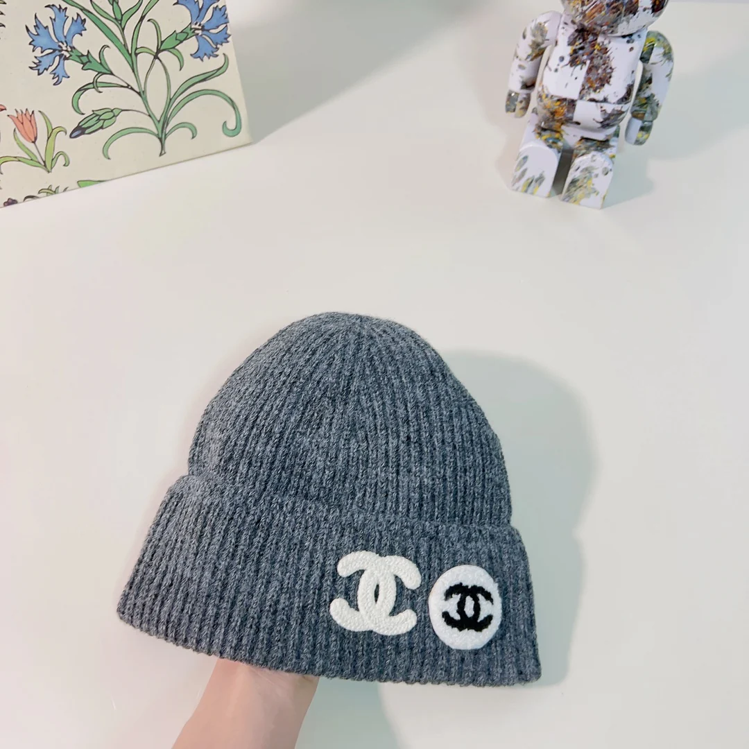 Chanel - Вязаная шапка - 10