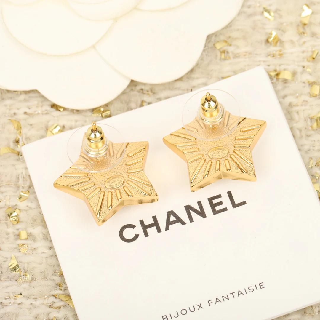 Серьги Chanel 093-1