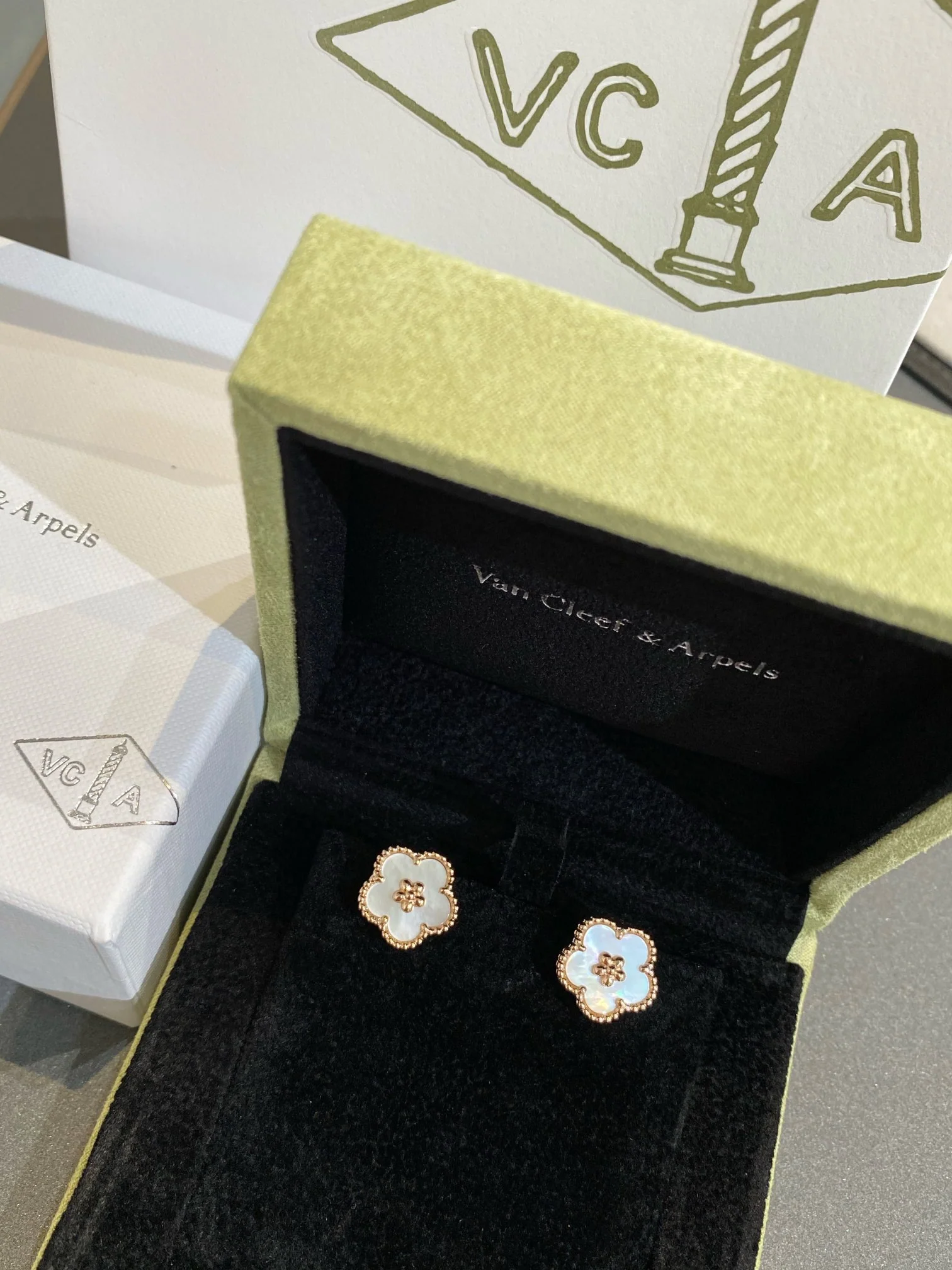 Серьги VCA 068