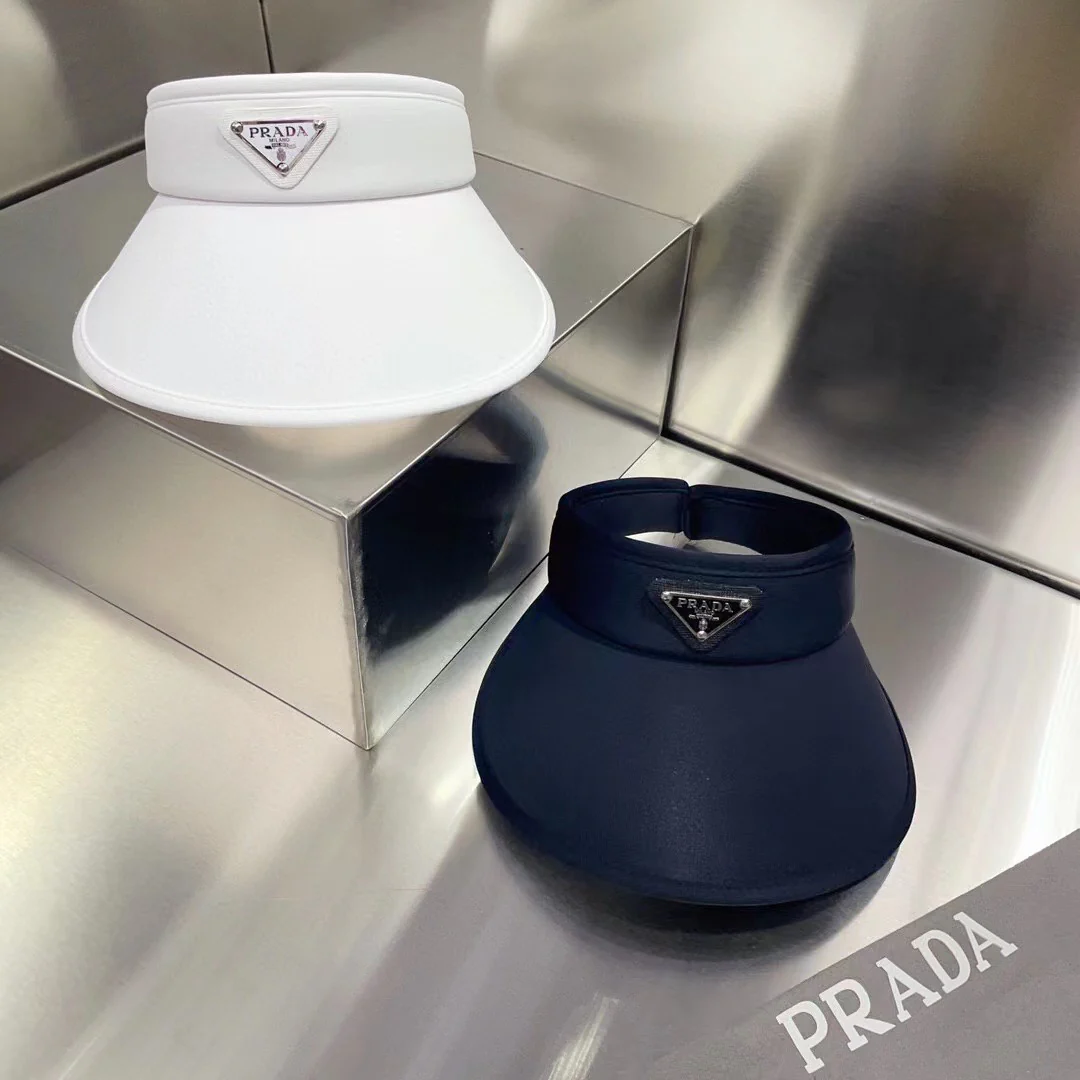 Кепка-козырек Prada Ice Silk - солнцезащитная шляпа