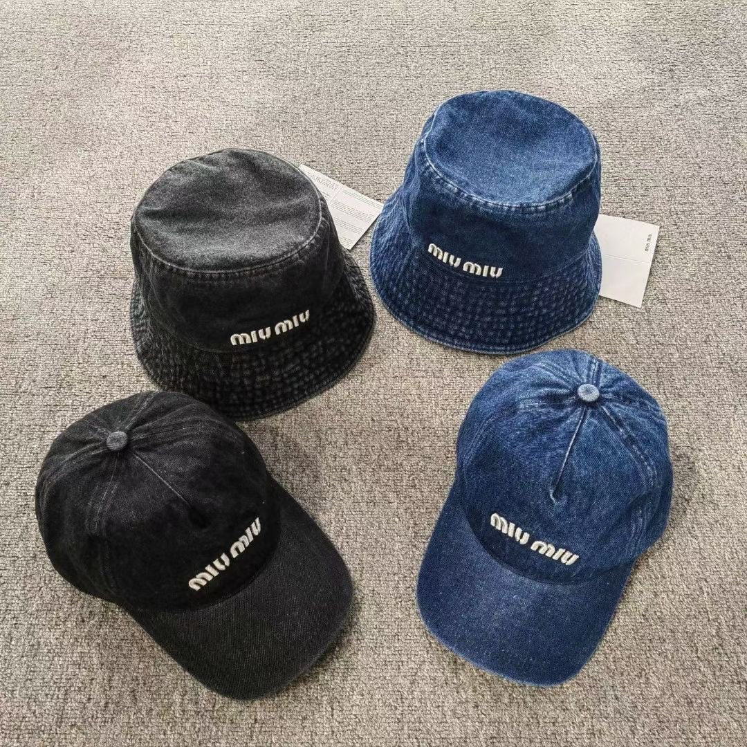 Miu Miu - Новая джинсовая бейсболка