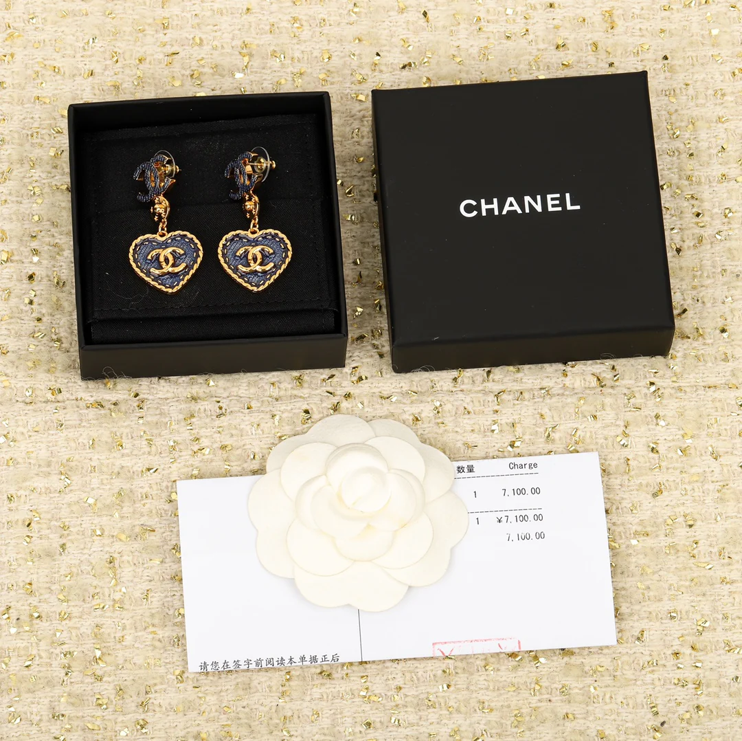 Серьги Chanel 856