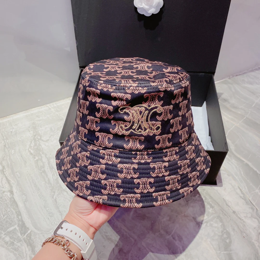 Новая рыбацкая шляпа Celine 2022 года - атласная ткань - 2 цвета - рекомендовано на Xiaohongshu