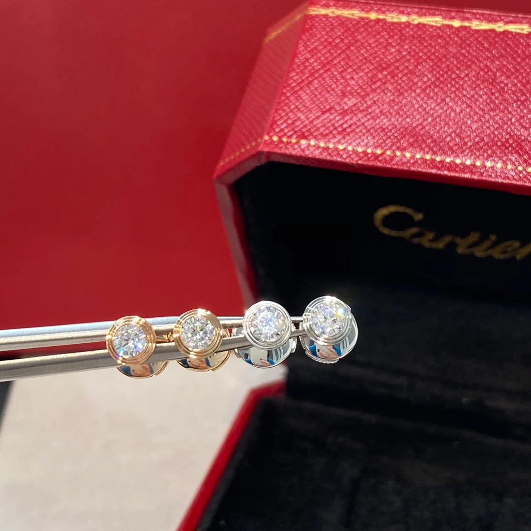 Серьги Cartier Sole с бриллиантами