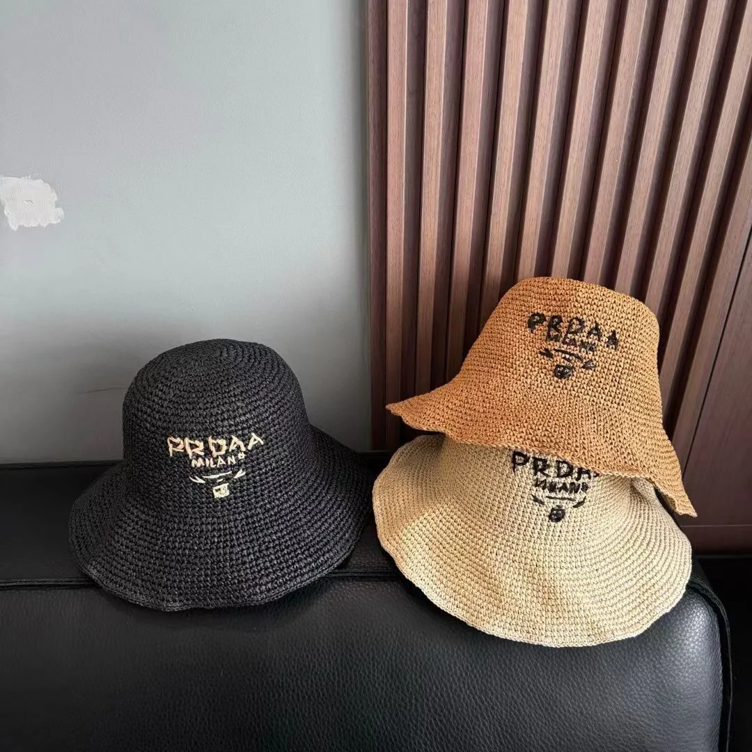 Prada - Плетеная рыбацкая шляпа