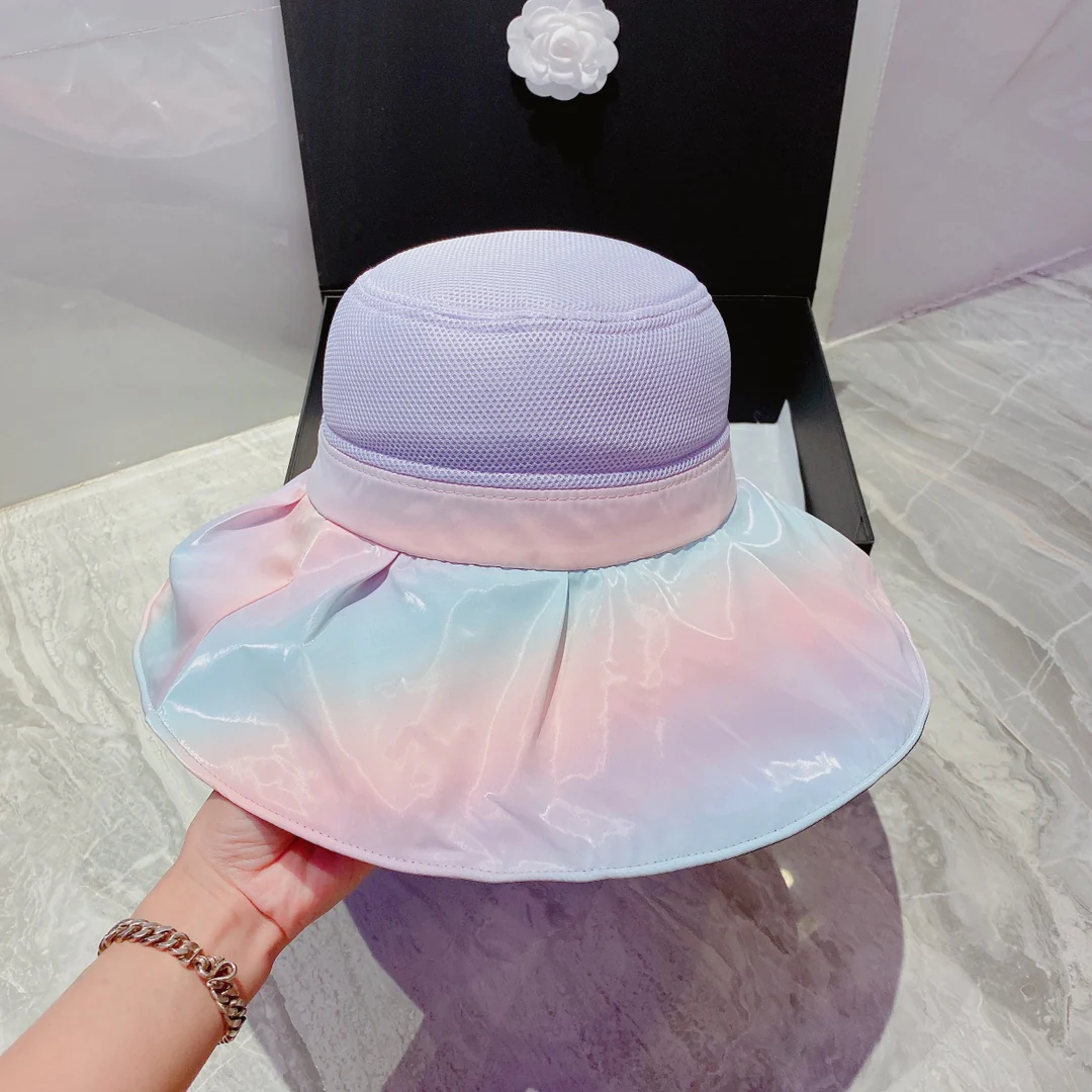 Кепка Prada Rainbow Shell Cap - подкладка с защитой от УФ-излучения