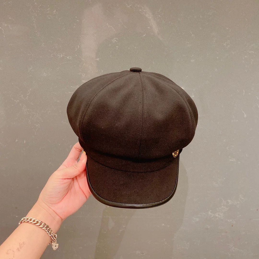 Dior - Бейсболка художника - Коричневая