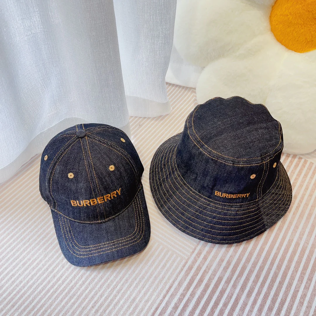 Burberry - Ковбойская панама - Бейсболка - Темный цвет