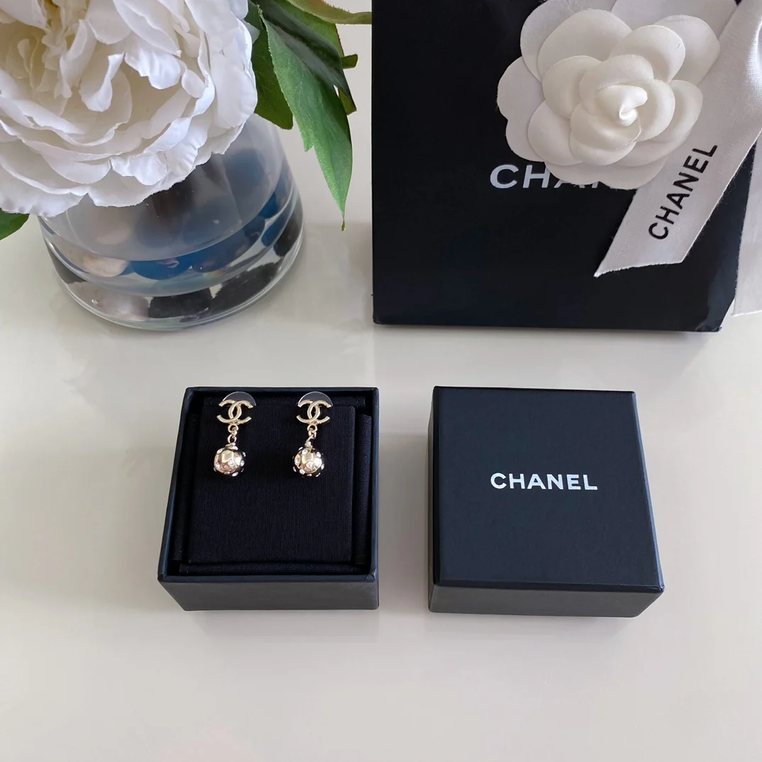 Серьги Chanel 1001