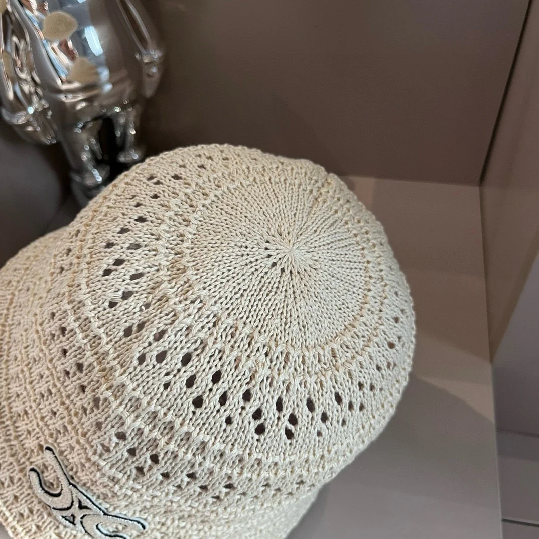 Celine - Новая вязаная панама - Бежевая