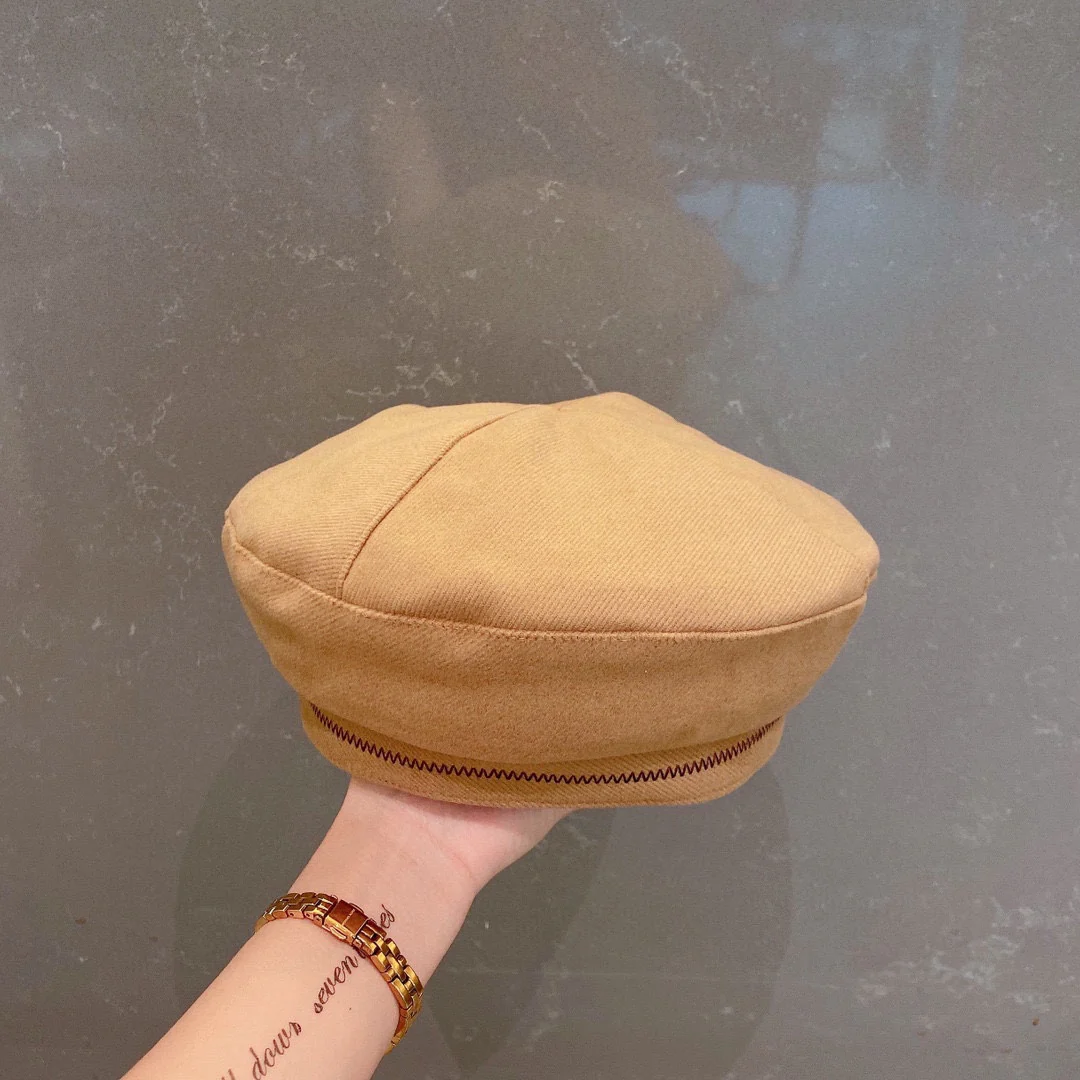 Береты Hermes - коричневые