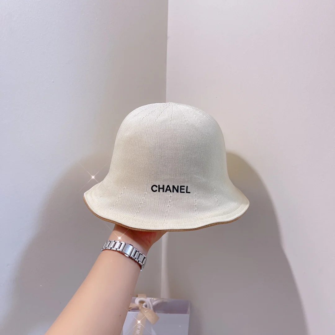 Chanel - Двусторонняя рыбацкая шляпа - Можно носить с обеих сторон - 2