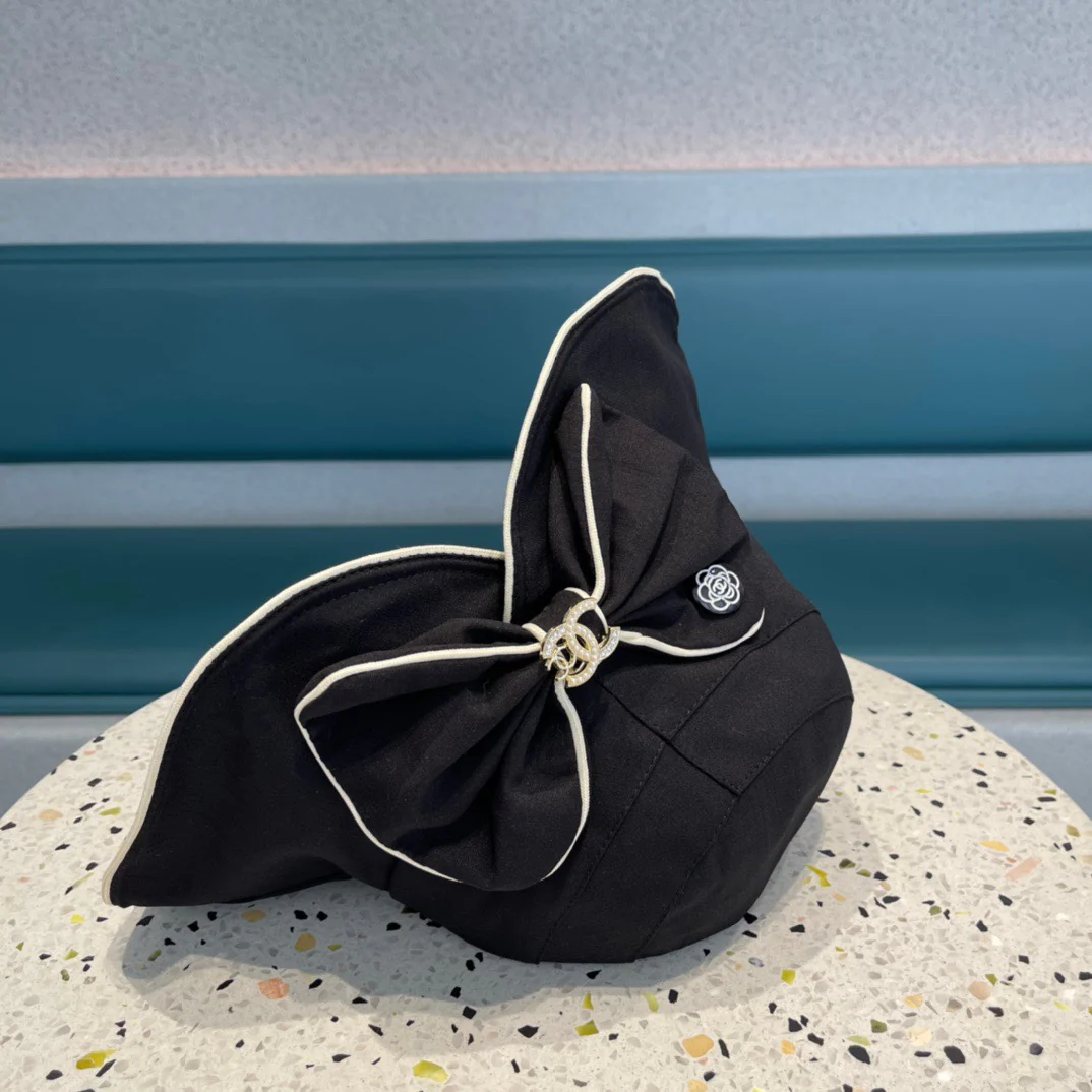 Chanel - Рыбацкая шляпа - Черная - 3