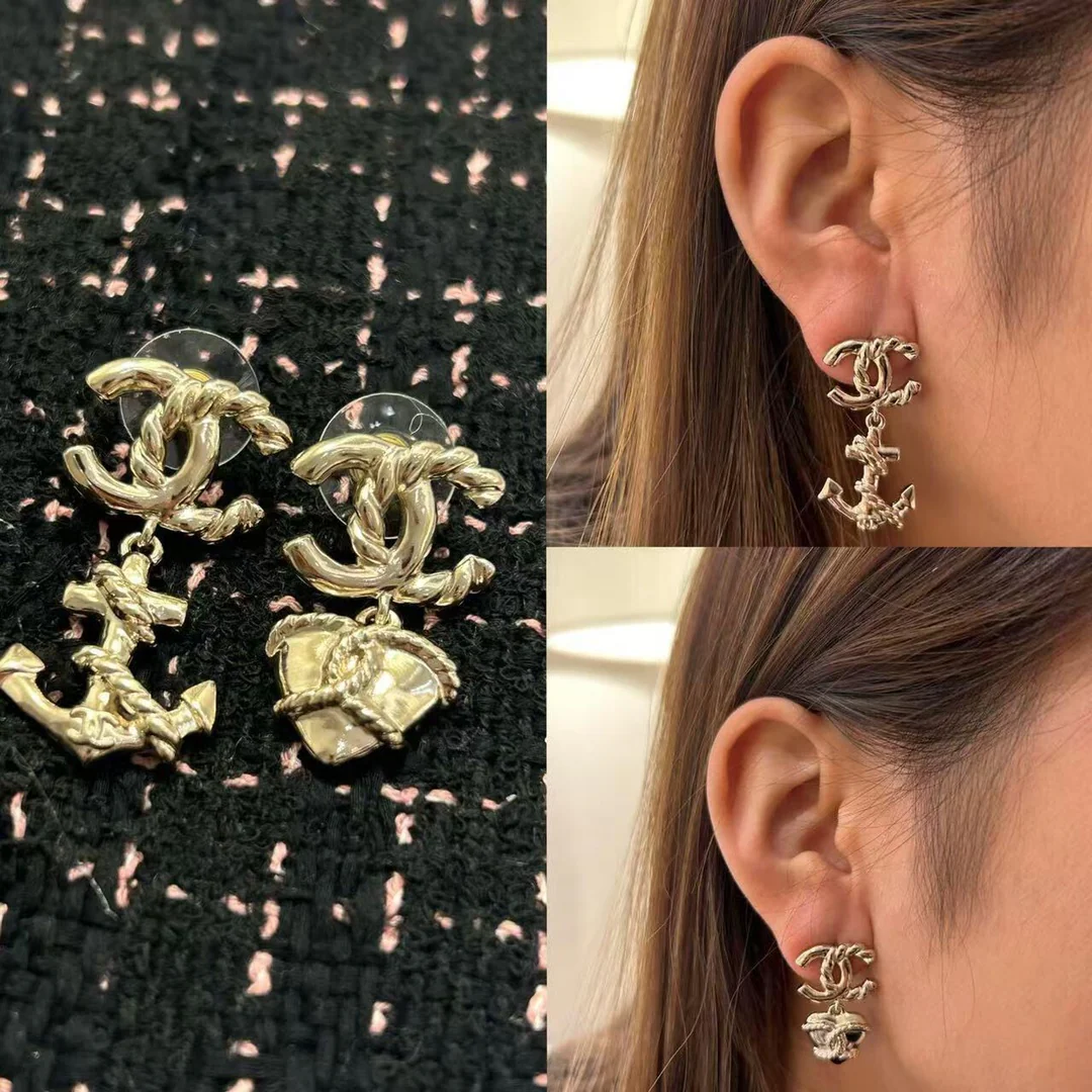 Серьги Chanel 945