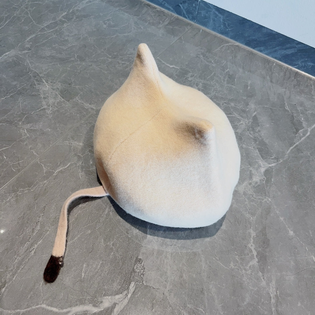 Miu Miu - Осенне-зимний новый шерстяной берет 