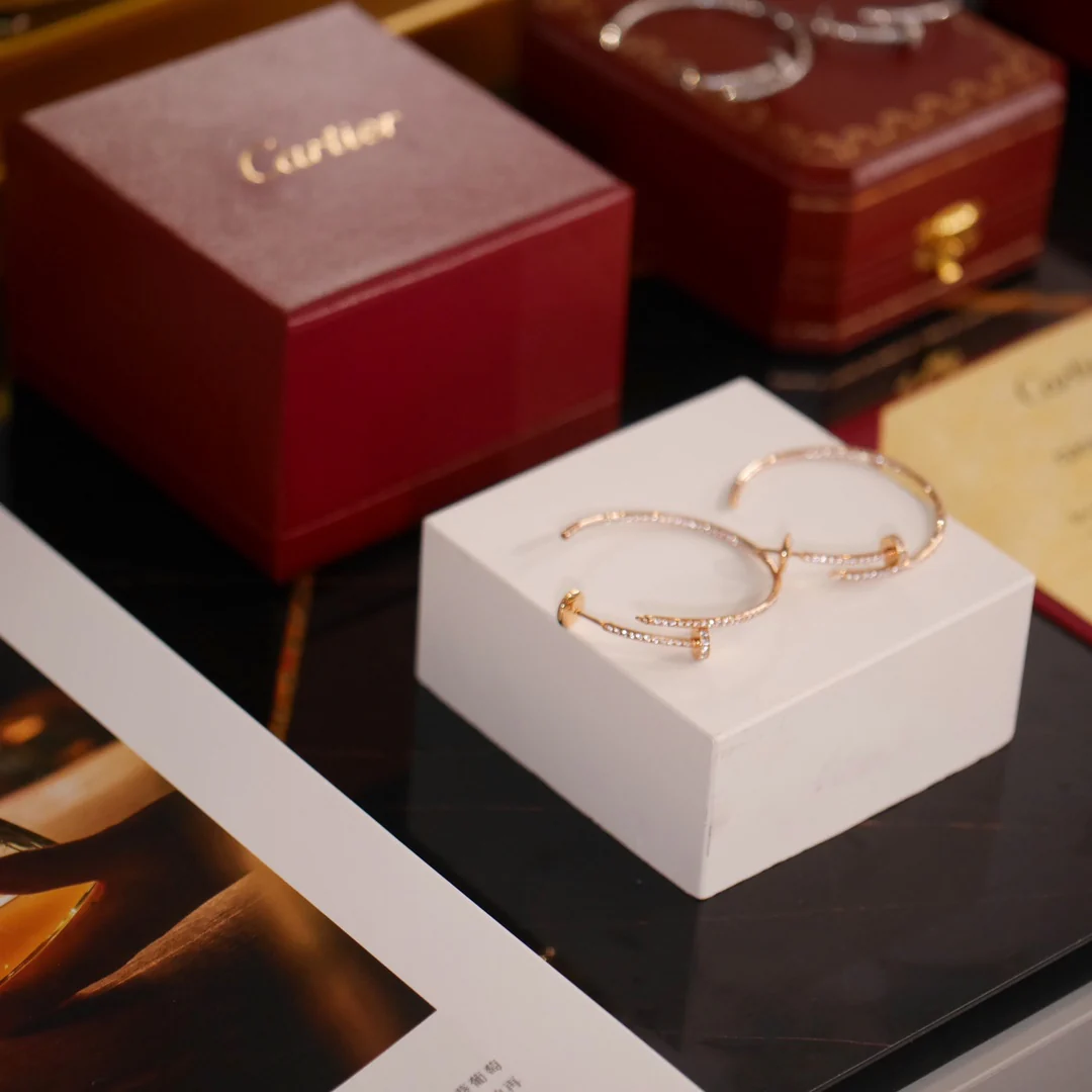 Серьги Cartier 012