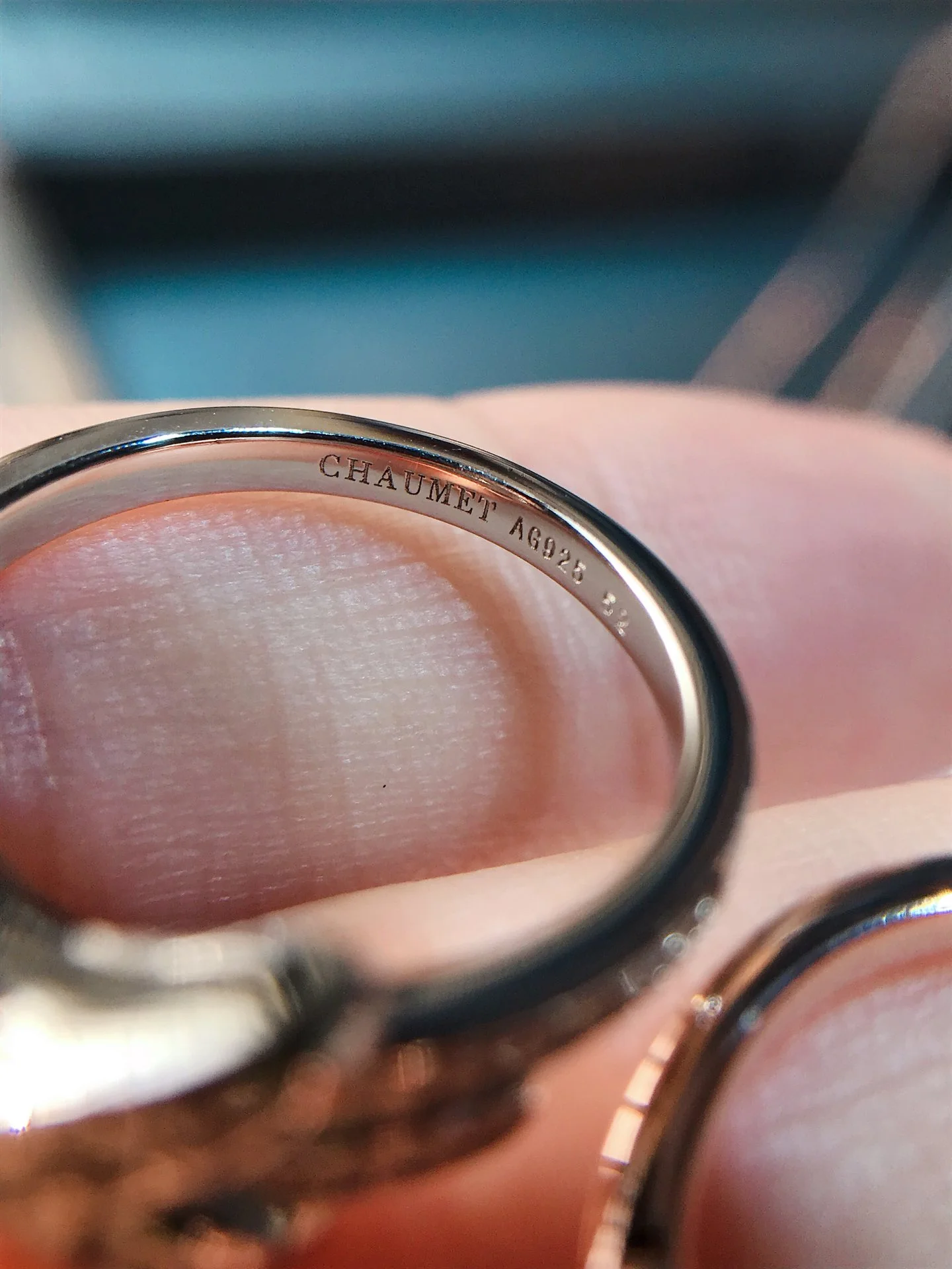 Chaumet - Колье с бриллиантами в виде креста - Кольцо