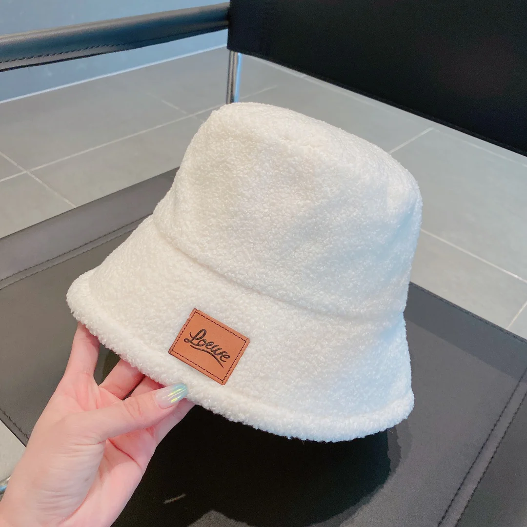 Лолвей - Рыбацкая шляпа из овечьей шерсти - Белая