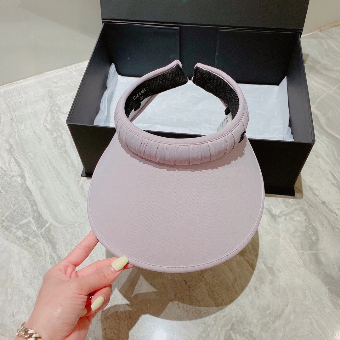 Chanel - Популярная шляпа от солнца с открытым верхом