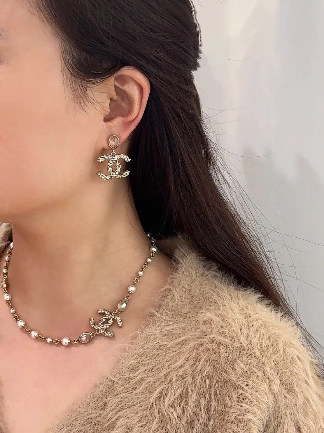 Серьги Chanel 825