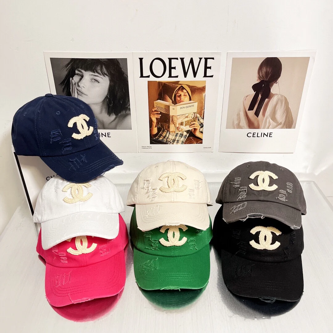 Новая бейсболка Chanel 2022 с вышивкой