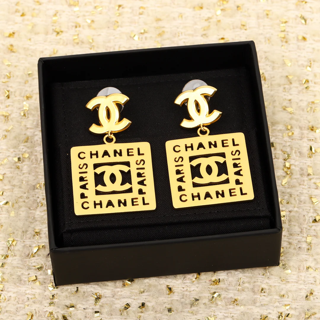 Серьги Chanel 906