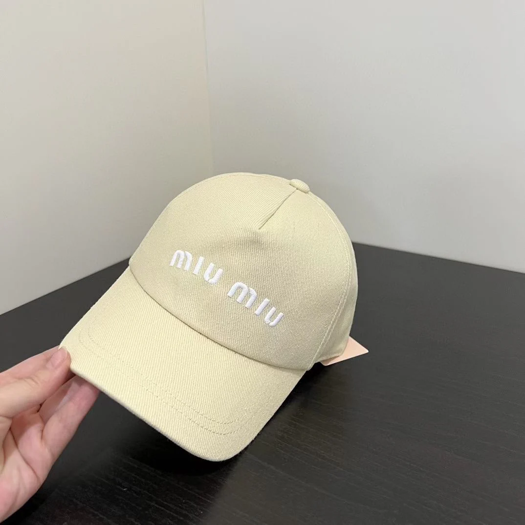 Miu Miu - Хлопковая бейсболка