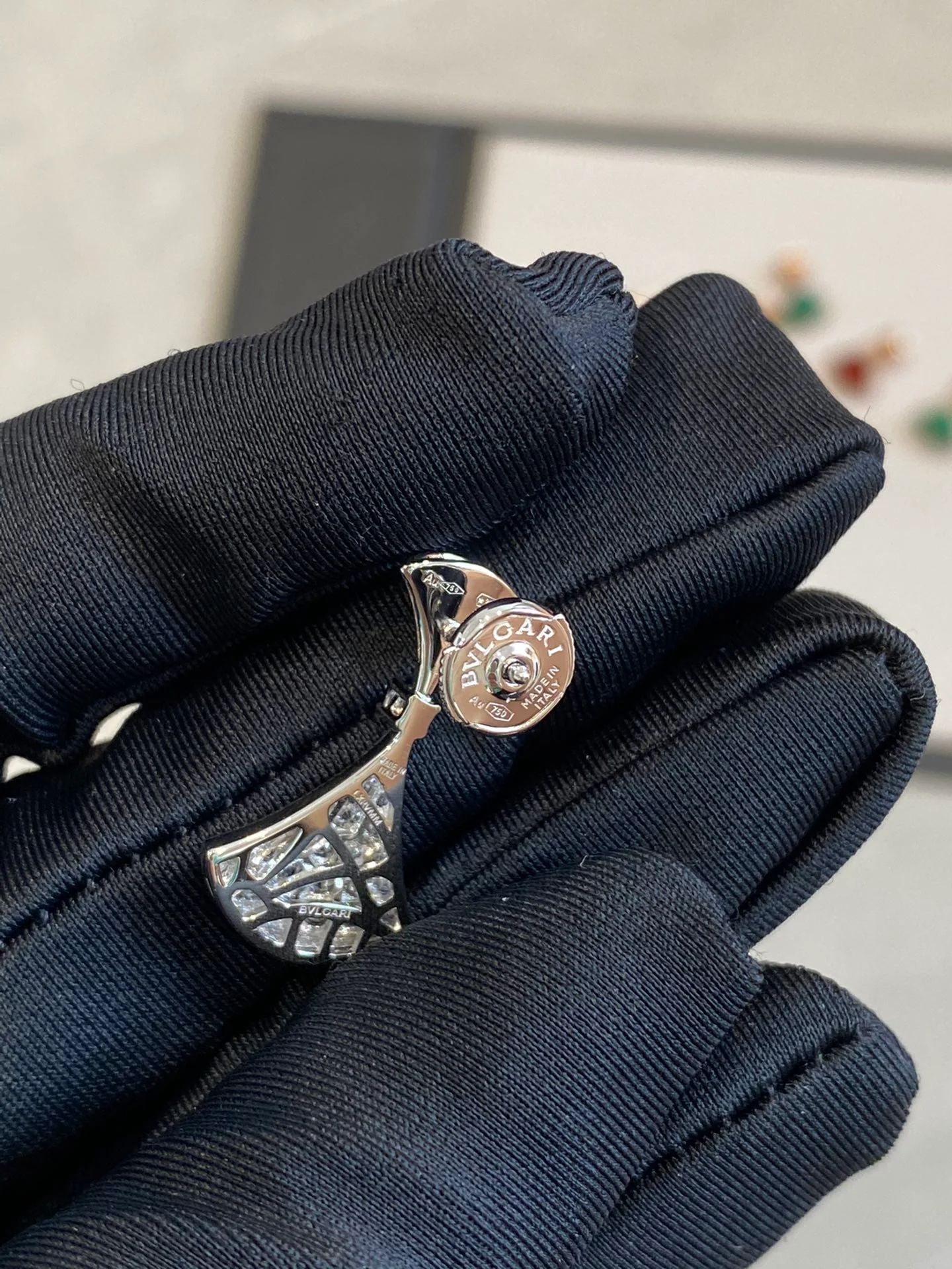 Серьги Bvlgari 034