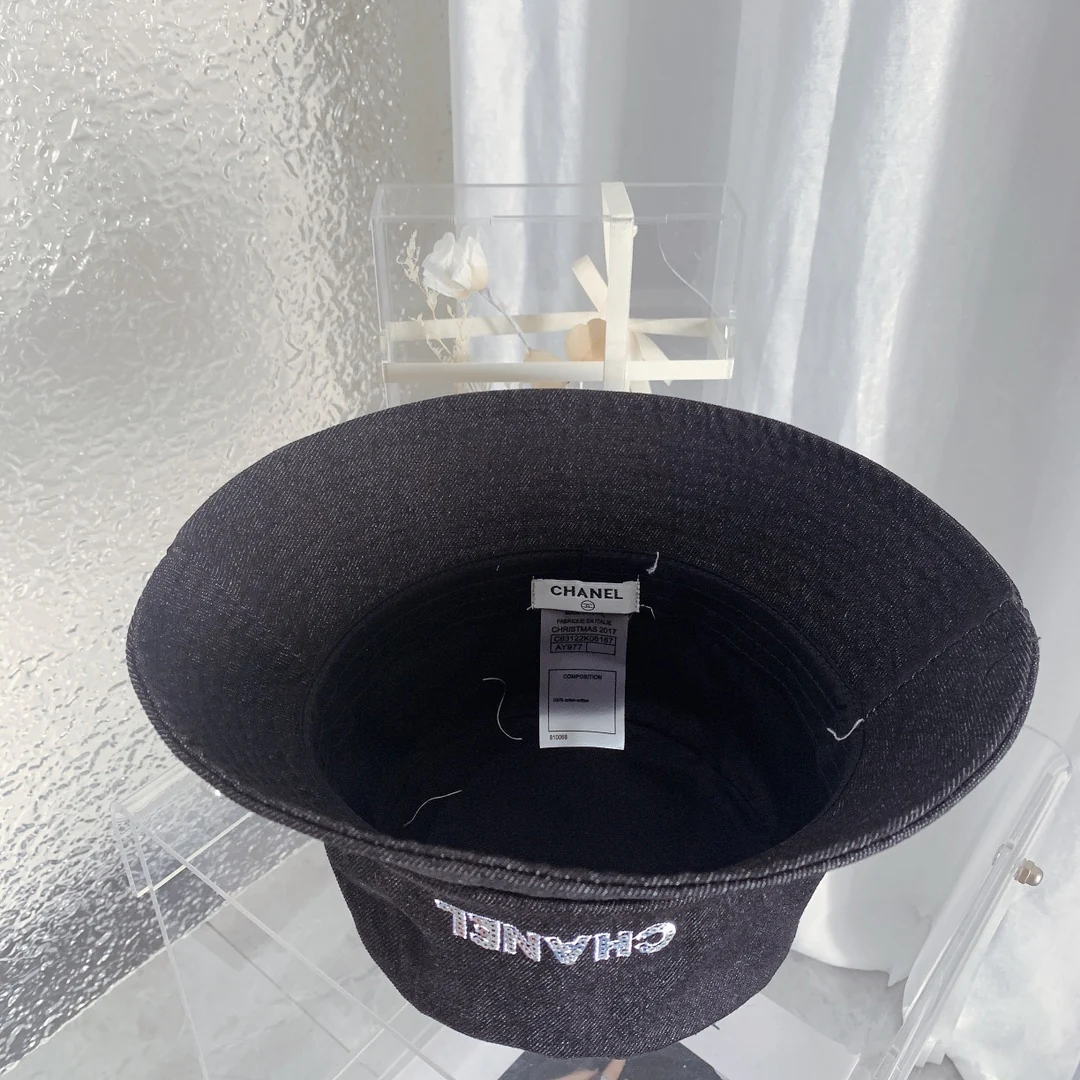 Chanel - Рыбацкая шляпа - Черная