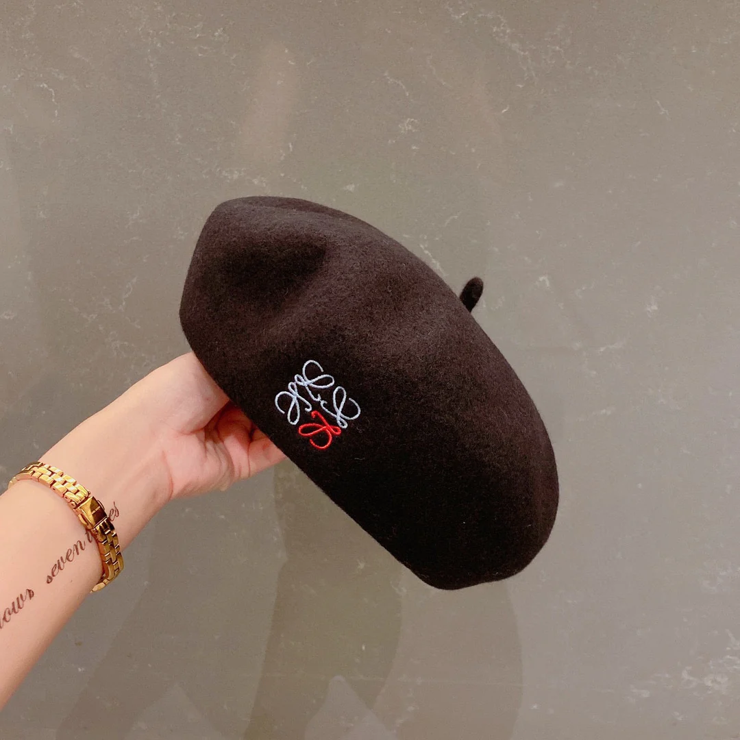 Лолвей - Шерстяной берет - Черный