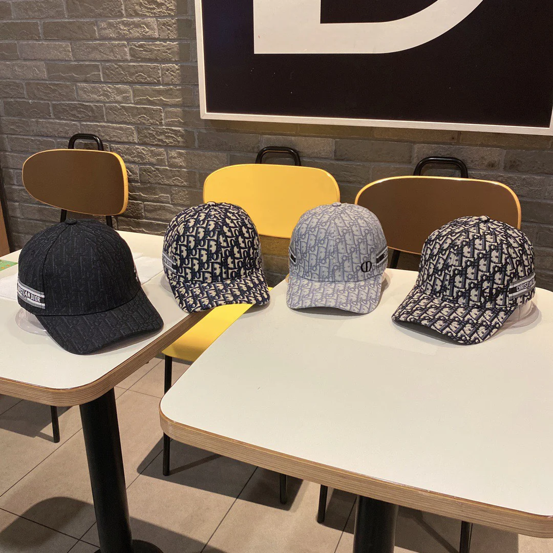 Dior - Новый корейский стиль - Универсальная бейсболка с монограммой