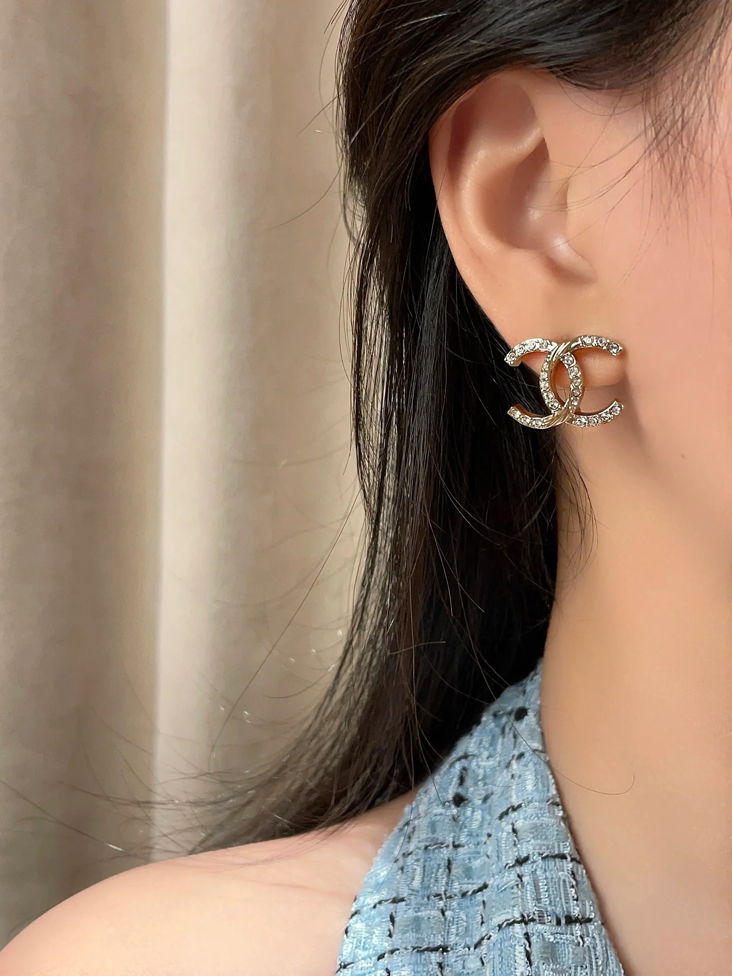 Серьги Chanel 966