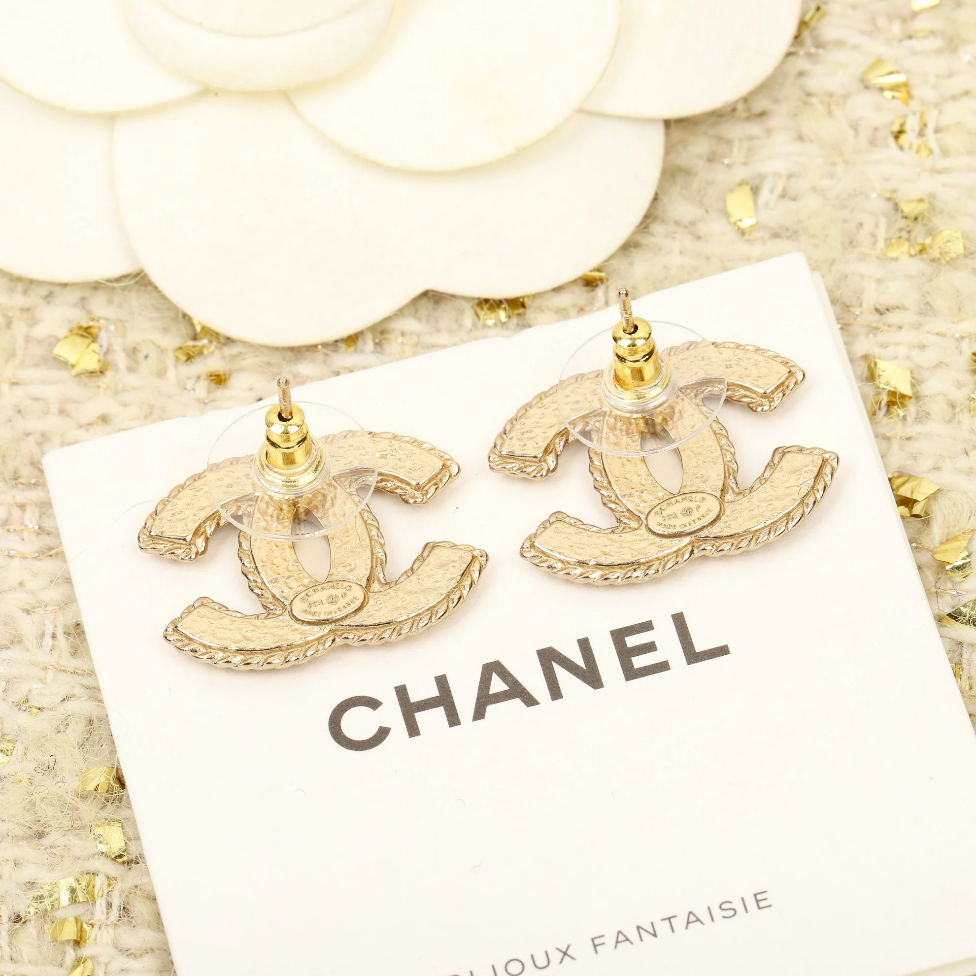 Серьги Chanel 1078