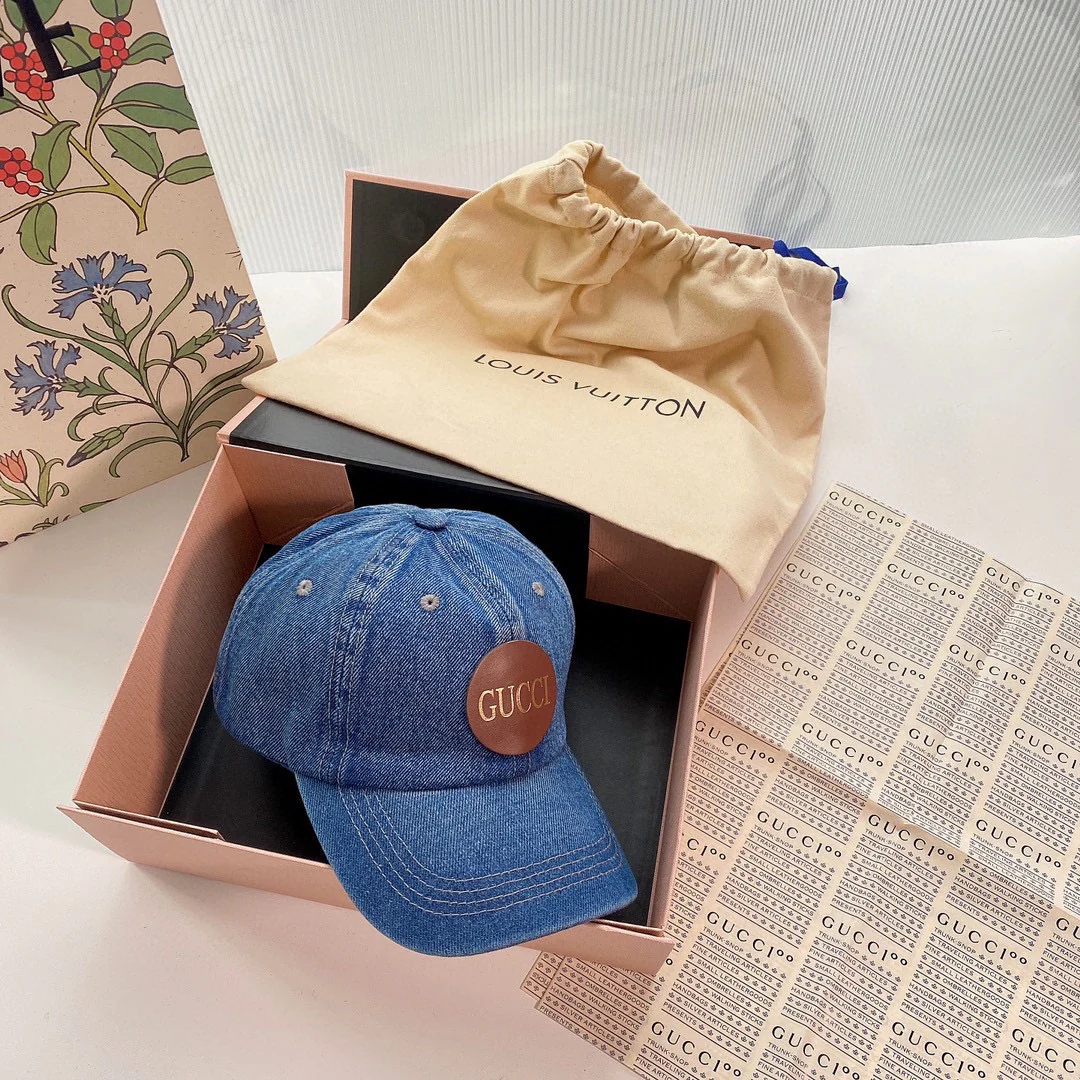Gucci - Джинсовая бейсболка