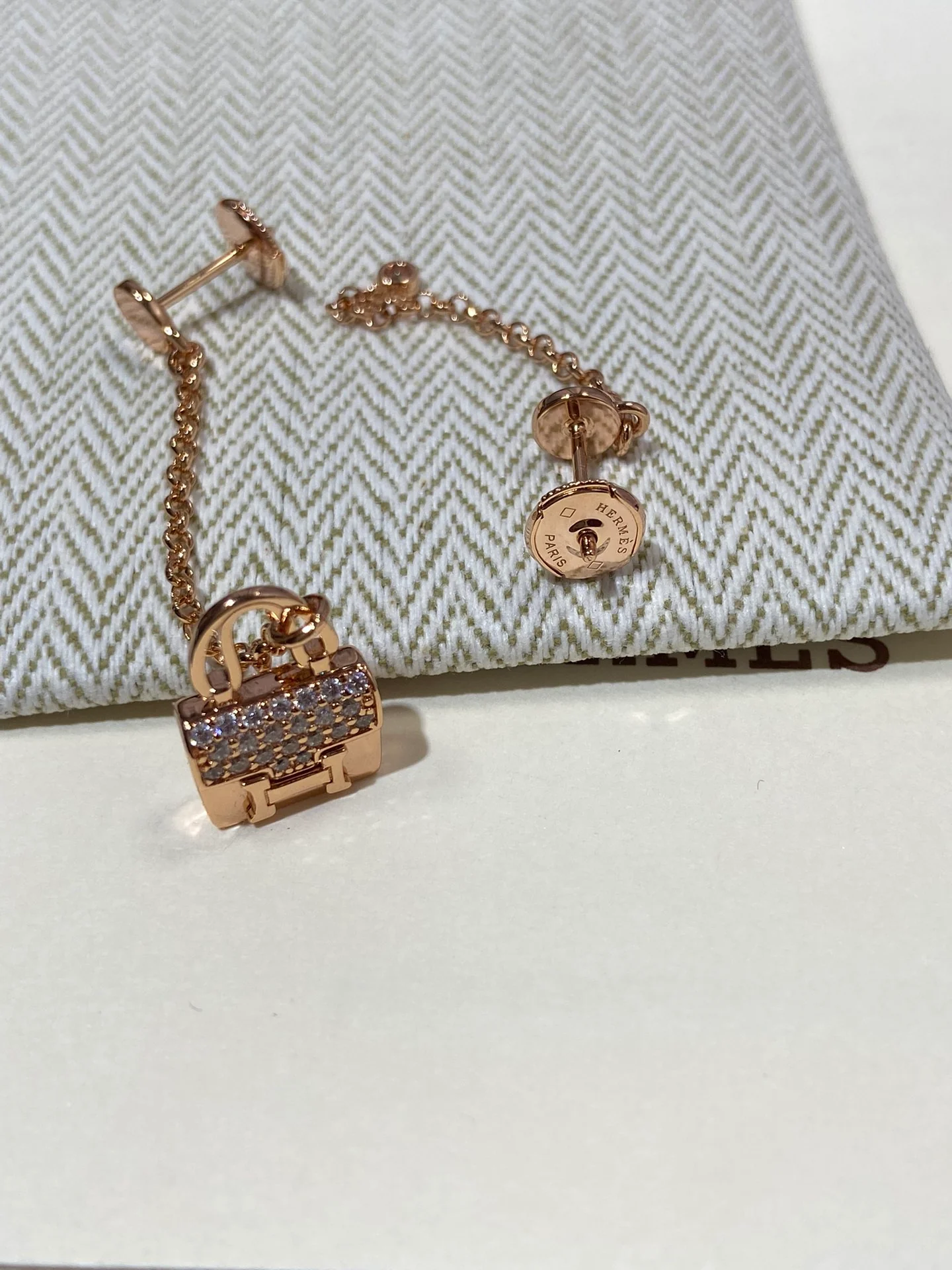 Серьги Hermes 033