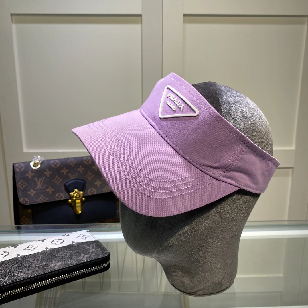 Prada - Официальный сайт Классический стиль - Шляпа с козырьком - 1