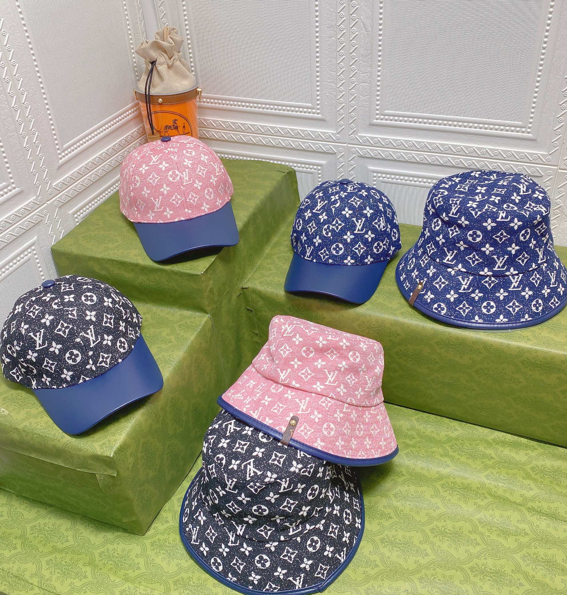 LV - Бейсболка в стиле пэчворк - Изображение из коллекции