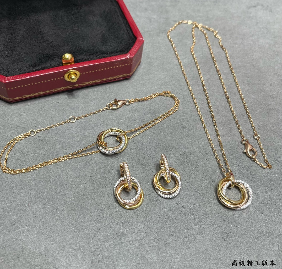 Серьги Cartier 044