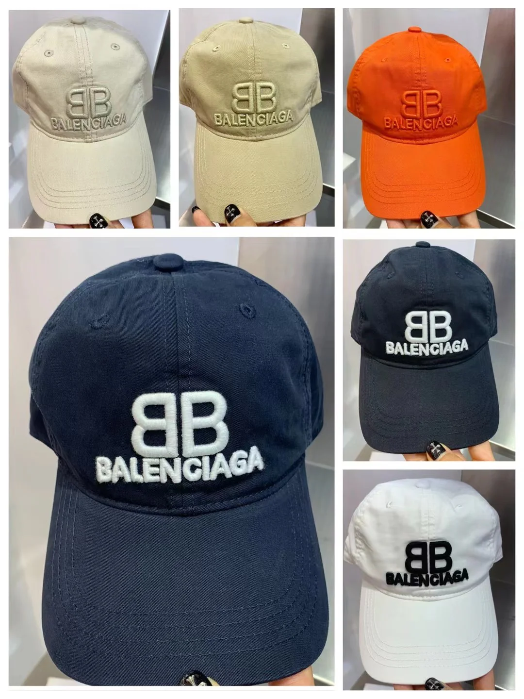 Бейсболка Balenciaga с вышивкой - 3