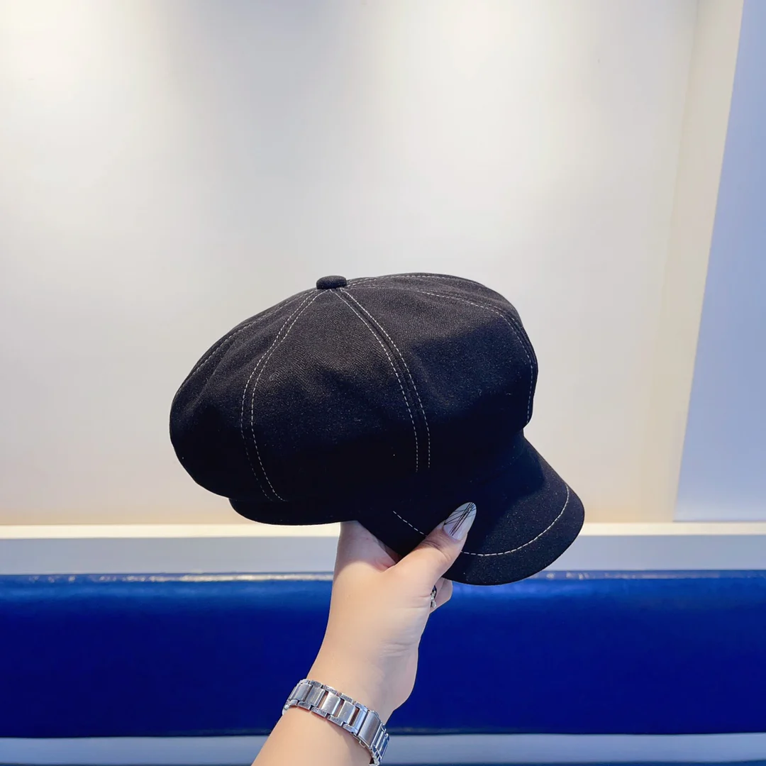 Balenciaga - Восьмиугольный берет - Черный