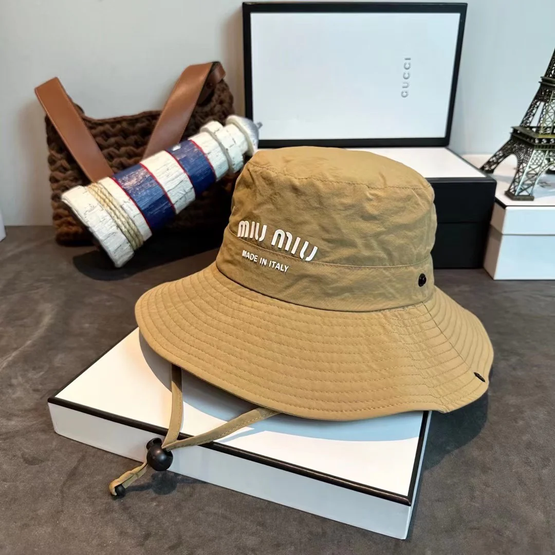 Miu Miu - Быстросохнущая ткань - Рыбацкая шляпа