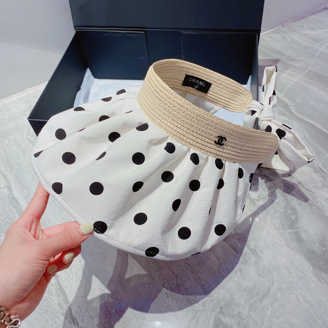 Chanel - Оригинальная соломенная шляпа