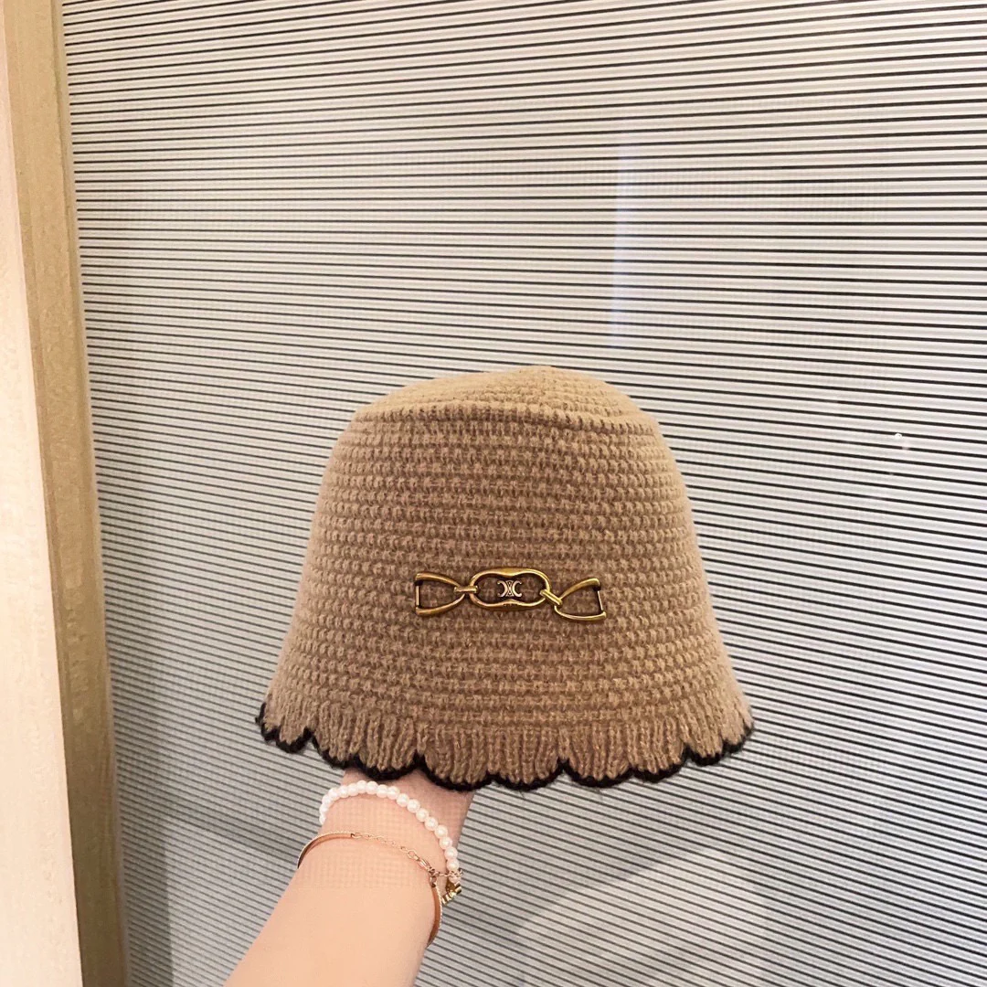 Celine - Вязаная рыбацкая шапка - 1