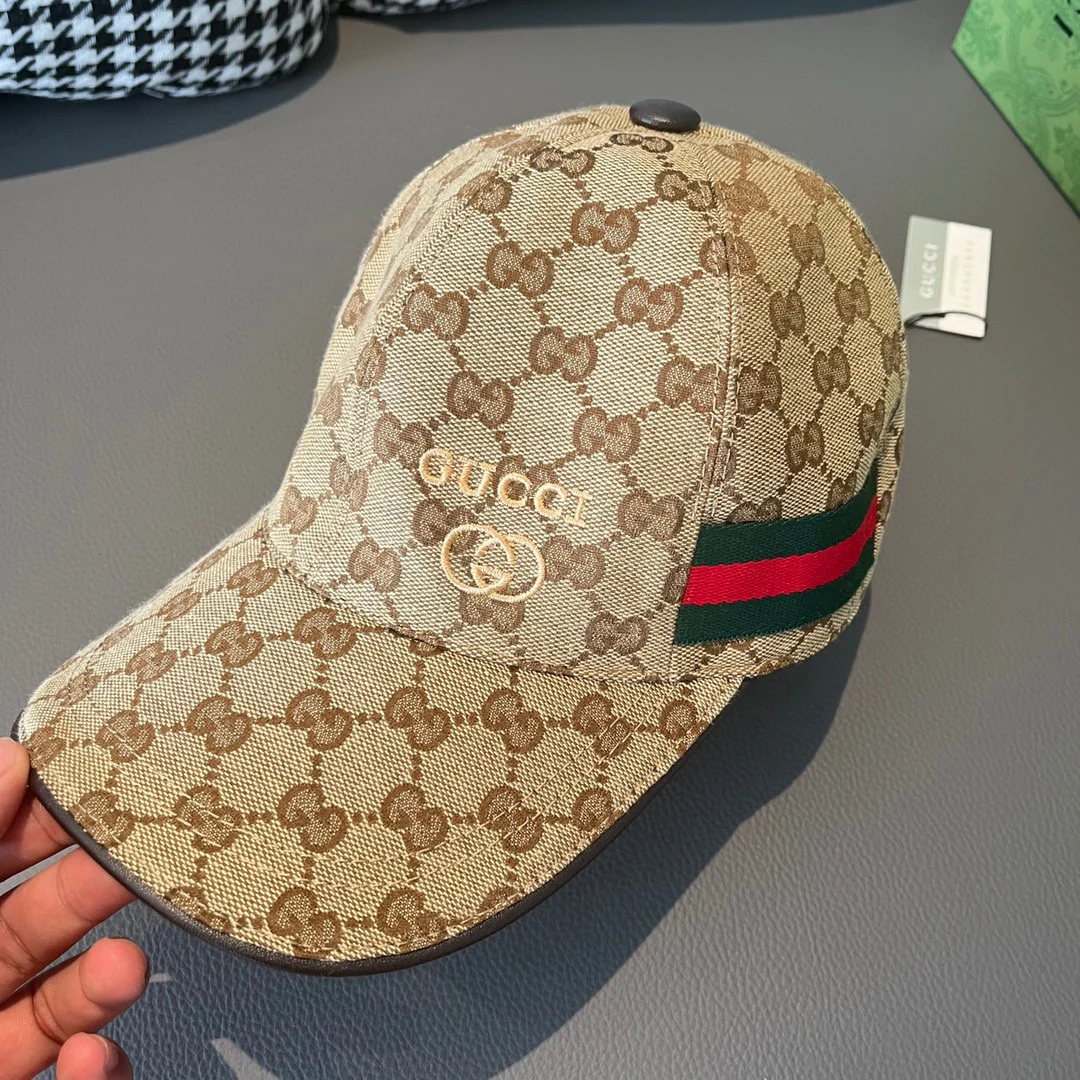 Классическая бейсболка Gucci - коричневая