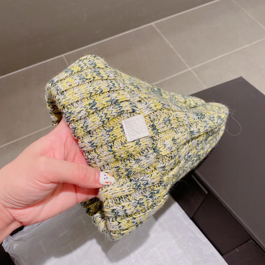 Lolway - Шерстяная вязаная шапка-бини - 1