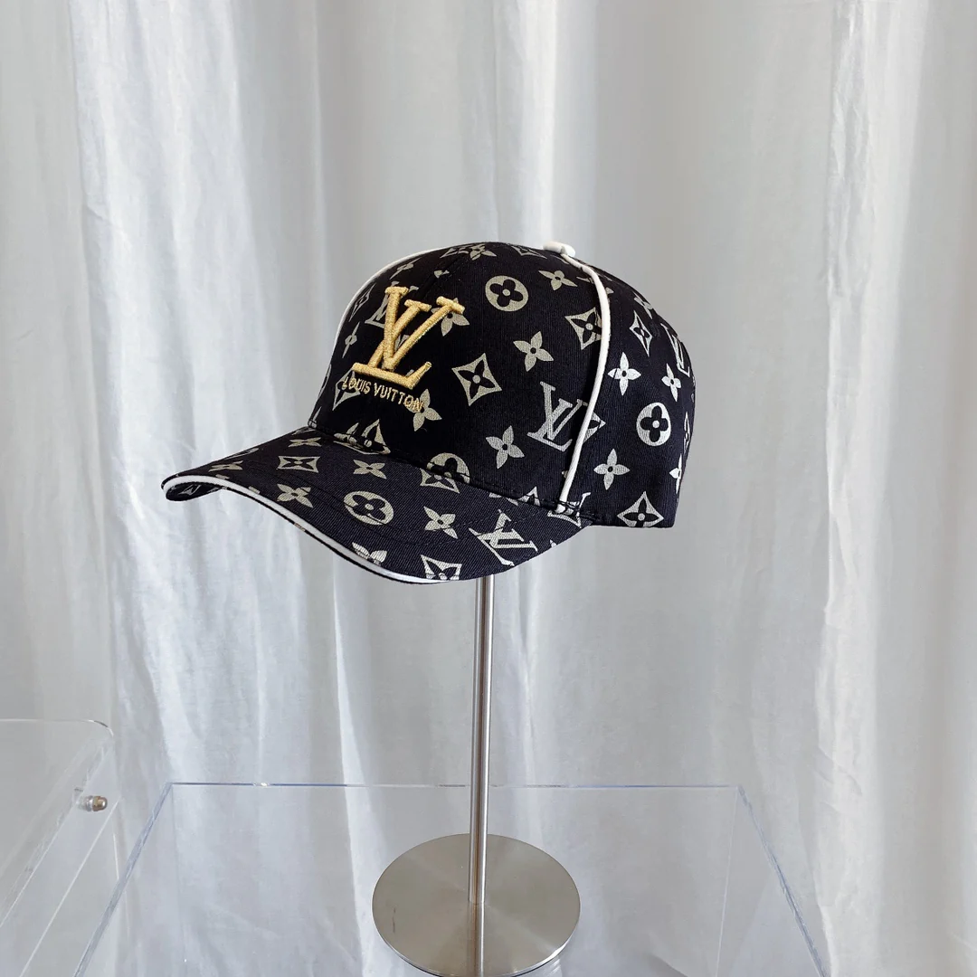 Новинка LV 2022 — Бейсболка с принтом и вышивкой — 1 шт.