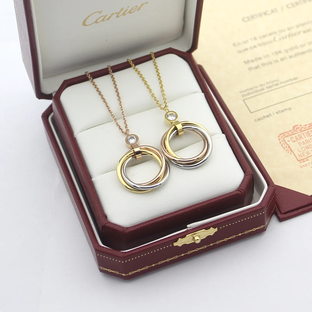 Колье Cartier ?Три кольца?