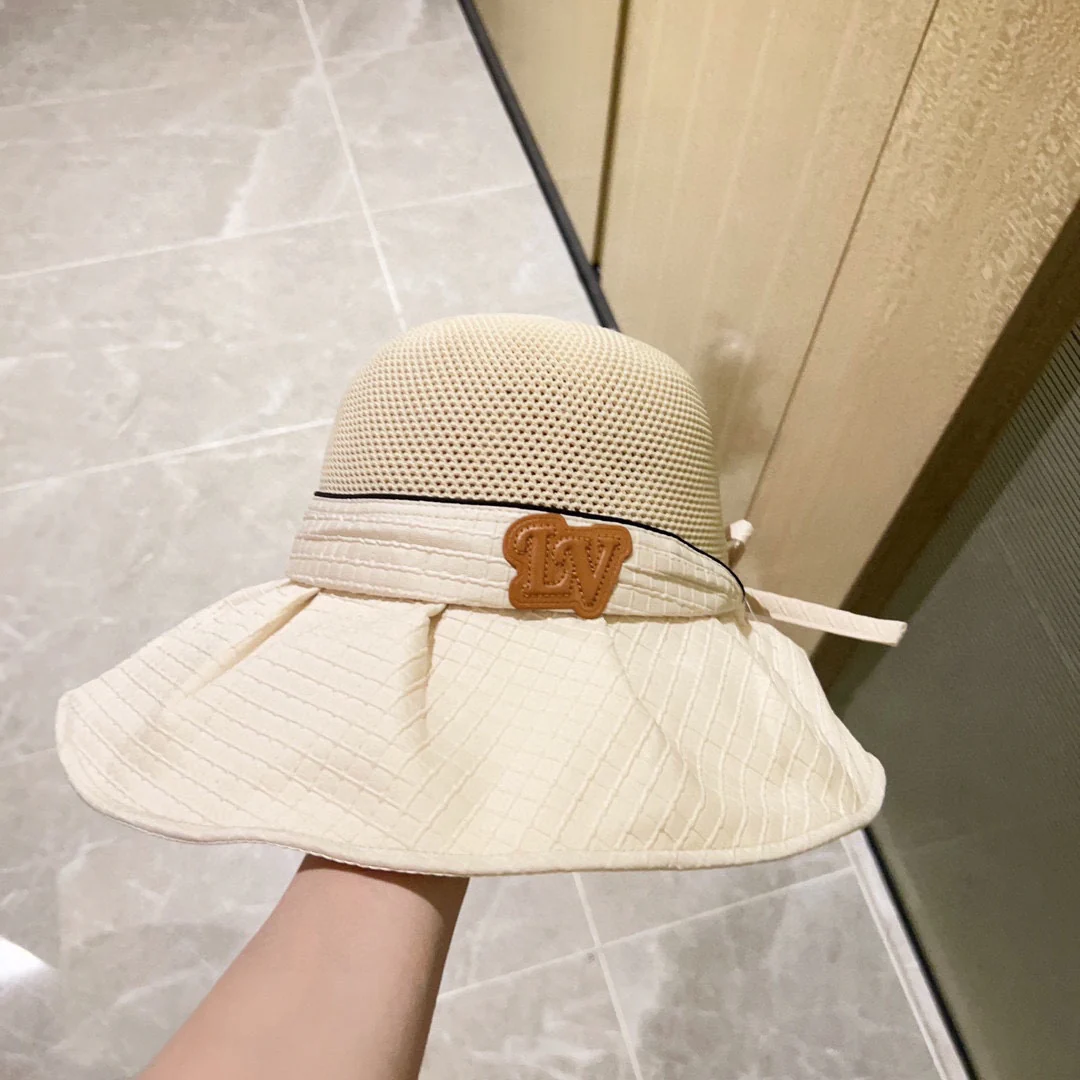 LV - Широкополая панама - белая